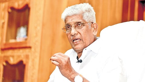 NSS general secretary G Sukumaran Nair
