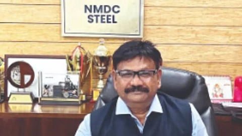 Chairman and Managing Director (CMD) of Rashtriya Ispat Nigam Limited (RINL), MNVS Prabhakar.