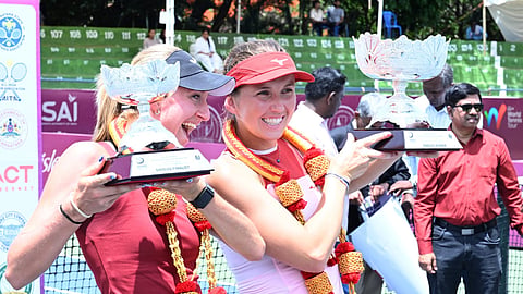 Along with the trophy, the Lithuanian pocketed a winner’s cheque of USD 4,860 and earned 35 valuable WTA ranking points.