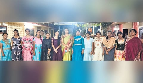 The Government Residential School for Visually Challenged Girls in Visakhapatnam has recorded 100% results in the SSC March 2026 examinations.