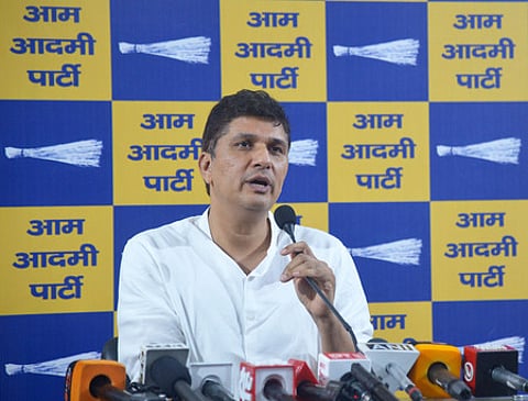 AAP leader Saurabh Bharadwaj.