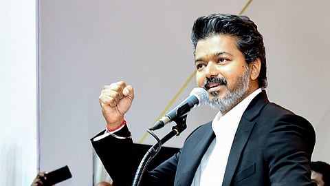 Newly elected Tamil Nadu Chief Minister Joseph Vijay.