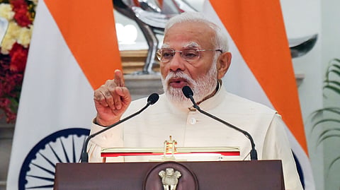 Prime Minister Narendra Modi's five-nation tour will include stops in the UAE and Italy, among other countries.