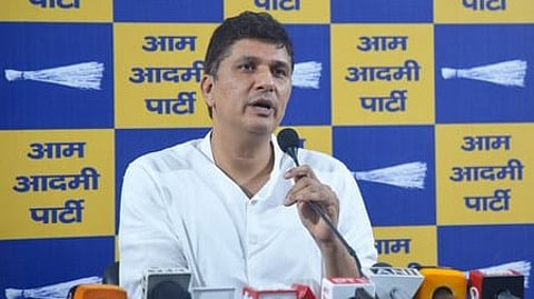 AAP leader Saurabh Bharadwaj.
