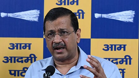 Aam Aadmi Party's National Convener Arvind Kejriwal