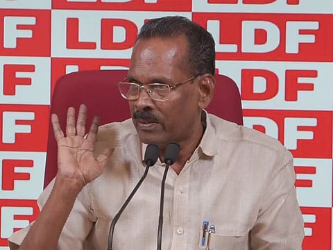 LDF Convenor TP Ramakrishnan targets Congress over delay in naming Keralam Chief Minister
