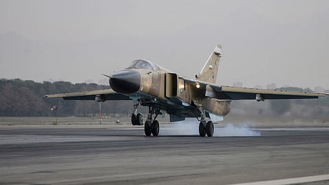 Iran also moved at least one civilian aircraft into neighboring Afghanistan, officials said.