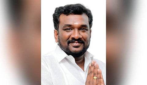 Tirupattur TVK MLA Sreenivasa Sethupathi.