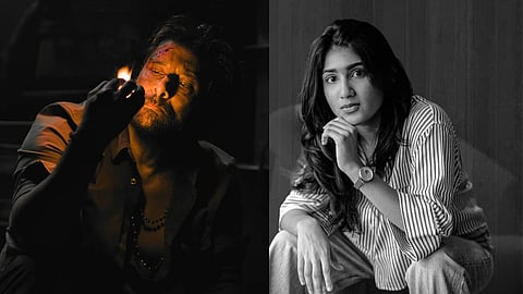 (L) Vikram in Chiyaan 63; (R) Riya Shibu