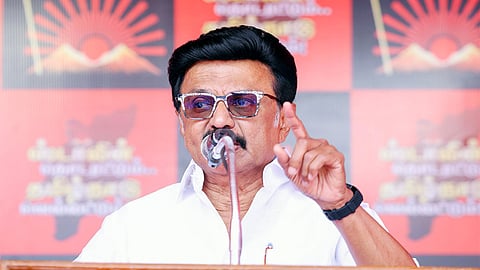 DMK president MK Stalin.