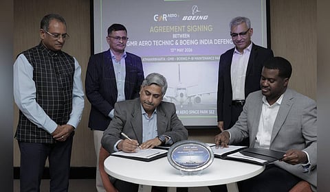 GMR Aero Technic (GAT) has signed an agreement with Boeing Defence India Private Limited to undertake Phase-56 heavy maintenance checks for the Indian Navy's Boeing P-8I maritime patrol aircraft fleet.