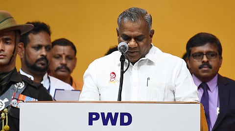 Minister for Rural Development and Water Resources N Anand