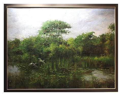 Artwork by Sri Lankan artist Shanaka Kulathunga
