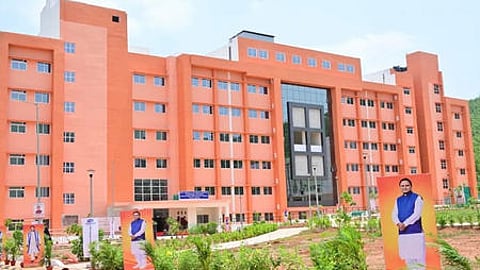 The campus of Phulbani MCH which is yet to be made operational