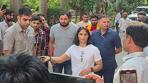 Vinesh Phogat had reached Nandini Nagar to complete verification process for the Senior Open Ranking Tournament last week