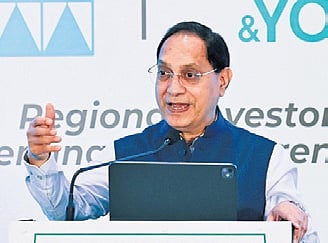 Securities and Exchange Board of India (SEBI) Chairman Tuhin Kanta Pandey.