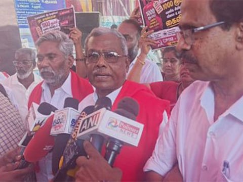 "If prices rise every four days, how can people survive?": CPI(M)'s Shanmugam demands roll back of fuel price hike