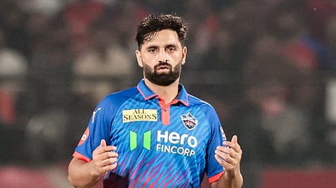 Jammu and Kashmir fast bowler Auqib Nabi.