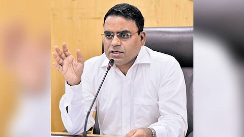 Andhra Pradesh Chief Electoral Officer Vivek Yadav.