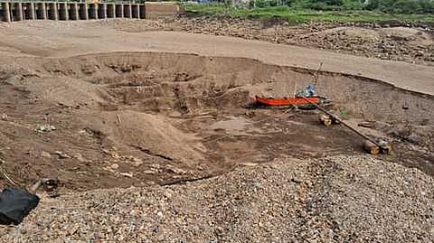 Image of sand mining used for representational purposes only.