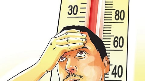 The Hyderabad Meteorological Centre warned that severe heatwave conditions are likely to persist across northern and eastern Telangana for the next two days.