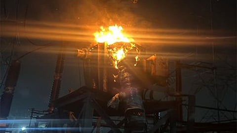 Gurugram: Power outage hits several parts after transformer fire at Sector-72 substation.