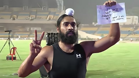 Gurindervir Singh ran a sensational race to lower the men's 100m national record time to 10.09 seconds.