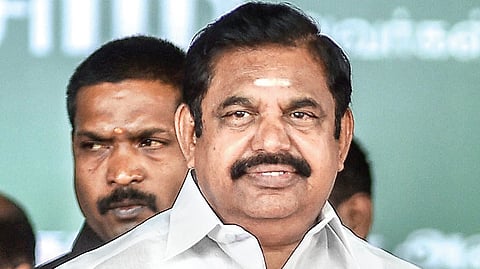 AIADMK general secretary Edappadi K Palaniswami