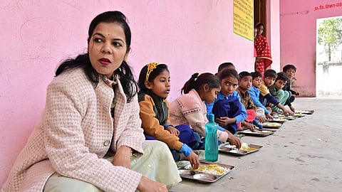 Widely described as milansar, or warm and approachable, Singh has developed an unusually close connection with girls, boys and women across both rural and urban areas of the district.