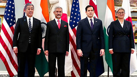 The foreign ministers of the Quad nations will meet in New Delhi on Tuesday against the backdrop of escalating tensions in West Asia, shifting dynamics in the Indo-Pacific.