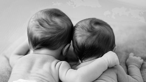 Twins , babies