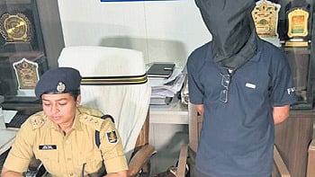 SDPO Archita Mittal briefing the media