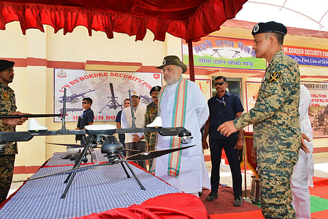He said this integrated structure would enable threats along the border to be countered with full strength.