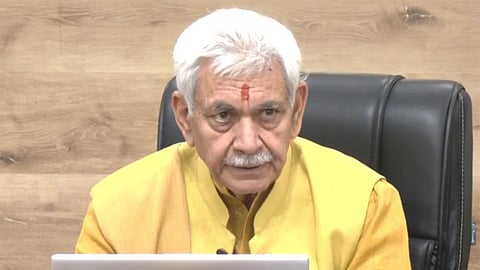 J-K LG Manoj Sinha
