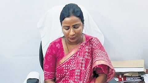 Shamirpet tahsildar
T Sucharitha who was caught by the ACB on charges of accepting a bribe of Rs 2 lakh on Tuesday