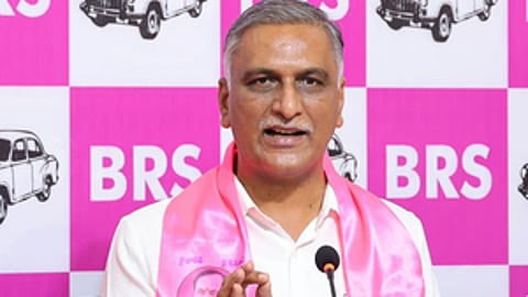BRS leader T Harish Rao