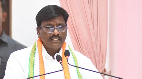 Tamil Nadu's higher education minister and Congress leader P Viswanathan.