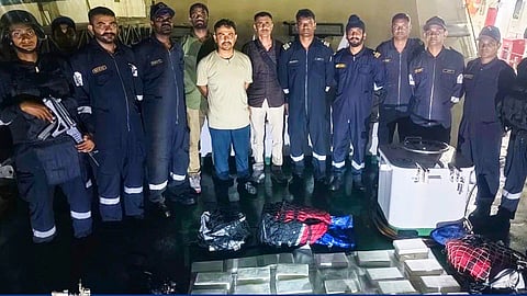 Acting on precise intelligence inputs, the Gujarat ATS tracked a cargo vessel, MV Europe, moving towards the Mundra anchorage with a massive consignment of cocaine hidden onboard.