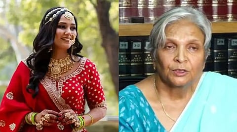 Twisha Sharma (L), her mother-in-law ed order on pleas seeking the cancellation of anticipatory bail given to Giribala Singh