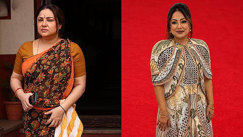 A still from September 21 (L) and Priyanka Upendra at the Cannes Film Festival 2026 (R)