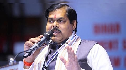 Bihar education minister Mithilesh Tiwari