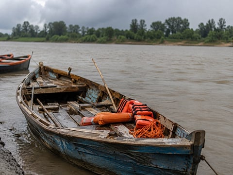 A middle-aged man and his teenage son died after drowning in the River Chambal in Madhya Pradesh’s Morena district on Sunday.