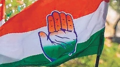 Representative image of Congress flag.