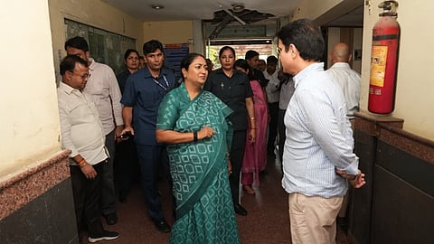Chief Minister Rekha Gupta expressed displeasure over the dilapidated condition of the building and negligence in maintenance.