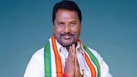 Telangana SC and ST Welfare Minister Adluri Laxman Kumar.