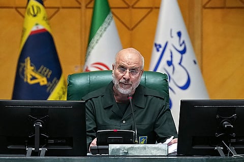 Iran's chief negotiator Mohammad Bagher Ghalibaf