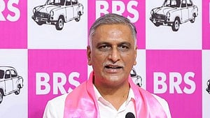 Former Minister and BRS Deputy Floor Leader Harish Rao.