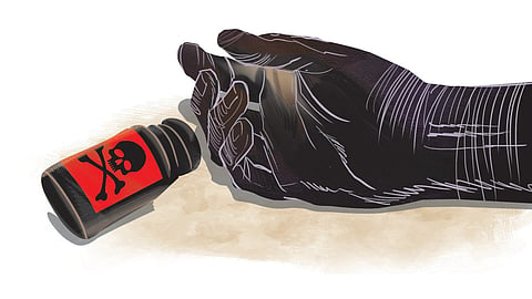 Woman, three daughters die after consuming poison in Madhya Pradesh's Shahdol.