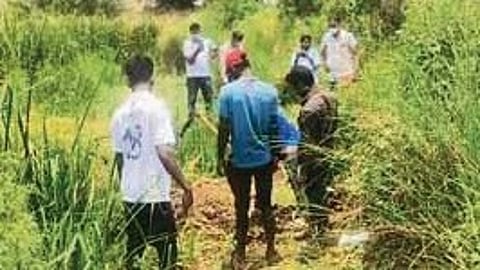 The incident, which reportedly occurred on Tuesday, came to light on Sunday after police exhumed the woman’s body on the basis of a complaint lodged by her mother.