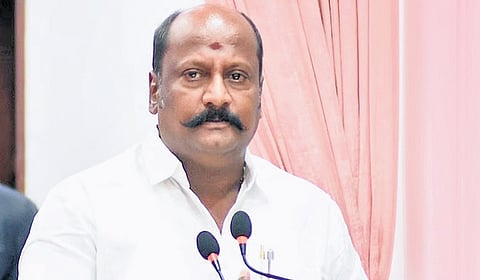 Tamil Nadu state Transport Minister Vijay Tamilan Parthiban